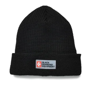 Czapka zimowa Black Diamond WAFFLE BEANIE black - ONE SIZE - Czapki męskie - miniaturka - grafika 1