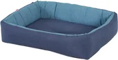 Legowiska dla psów - ZOLUX Legowisko prostokątne dla psa ONE INDIGO 75 cm niebieskie - miniaturka - grafika 1