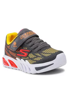 Skechers Sneakersy Vorlo 400137L/CCMT Szary - Buty dla chłopców - miniaturka - grafika 1