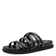 Klapki i japonki damskie - Tamaris Klapki damskie 1-27419-44, czarny, 38 EU - miniaturka - grafika 1