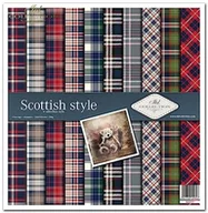 Scrapbooking - Zestaw do scrapbookingu SLS-017 "Scottish style" - miniaturka - grafika 1