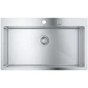 Zlewozmywaki - GROHE K800 31584SD1 Stal szlachetna 51x84.6 Zlewozmywak jednokomorowy  - miniaturka - grafika 1