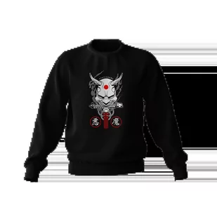 Czarna bluza ONI Static gang-L - Odzież do sportów motorowych - miniaturka - grafika 1