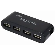 Huby USB - LogiLink HUB USB UA0085 4 porty USB, aktywny, czarny AKLKUBH00120 [1367960] - miniaturka - grafika 1