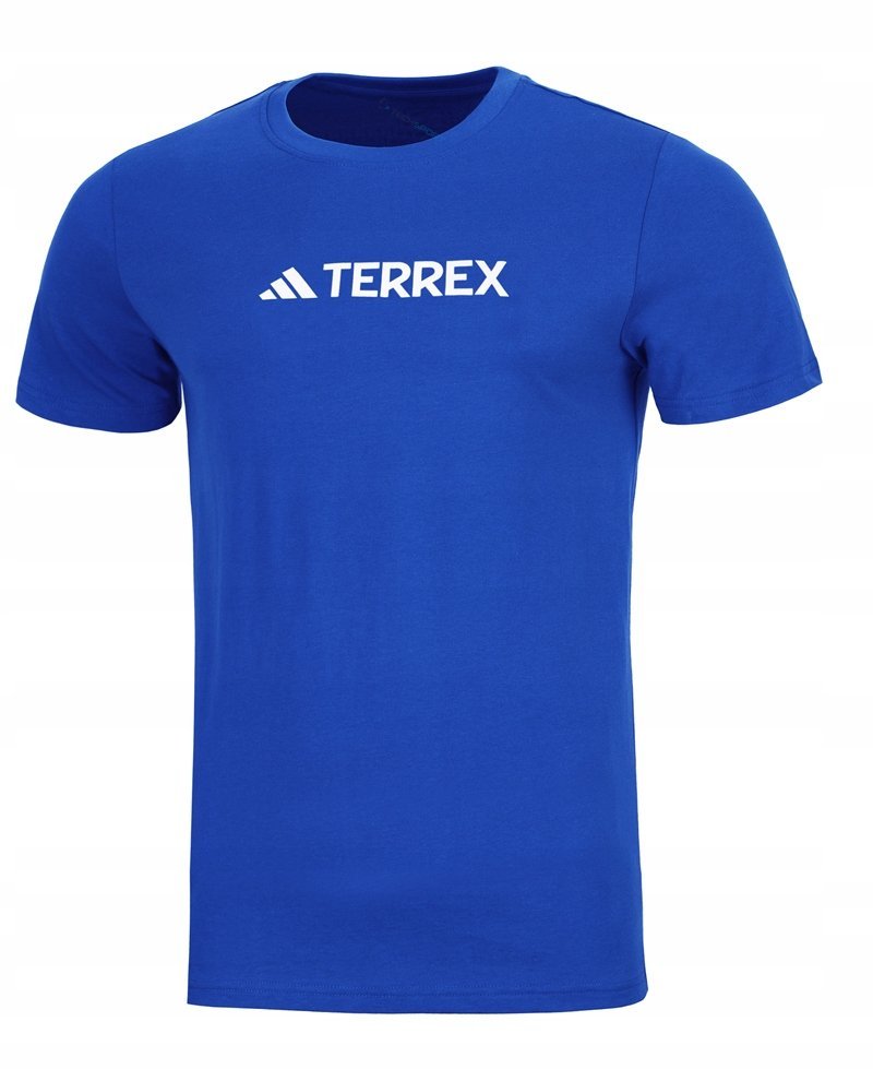 ADIDAS MĘSKA KOSZULIKA TERREX CLASSIC LOGO NIEBIESKA / rozm. M