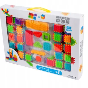 Kreatywne Klocki Jeżyki Konstrukcyjne Wafle Dla Dzieci 140 Elementów - Klocki Kreatywne Klocki Jeżyki Konstrukcyjne Wafle Dla Dzieci 140 Elementów - Klocki - miniaturka - grafika 1