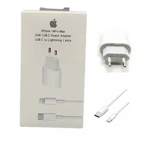 ORYGINAŁ SZYBKA ŁADOWARKA APPLE IPHONE 14 PRO MAX - Ładowarki do telefonów - miniaturka - grafika 1