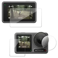 Akcesoria do kamer sportowych - Szkło hartowane Telesin do DJI Action 3, 4 - miniaturka - grafika 1