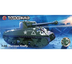 Airfix J6042 Quickbuild - Sherman Firefly - Gadżety dla graczy - miniaturka - grafika 1