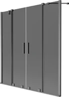Parawany nawannowe - Mexen Velar Duo parawan nawannowy 2-skrzydłowy rozsuwany 160 x 150 cm, grafit, gun gray szczotkowany - 896-160-000-42-66 - miniaturka - grafika 1