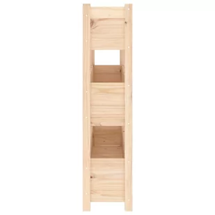 Donica, 112x25x104,5 cm, lite drewno sosnowe Lumarko - Donice - miniaturka - grafika 7