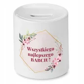 Skarbonki - Skarbonka Dla Natalii na Urodziny Imieniny Prezent z Nadrukiem ze Zdjęciem + Opakowanie na prezent (wzór 03) - miniaturka - grafika 1