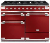 Kuchenki gazowo-elektryczne - Falcon Elise 110 Wiśniowy szczotkowany nikiel - miniaturka - grafika 1