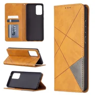 Etui i futerały do telefonów - Etui na telefon komórkowy König Design kompatybilne z Samsung Galaxy A72 5G ze skóry syntetycznej - Etui na telefon komórkowy żółte - miniaturka - grafika 1