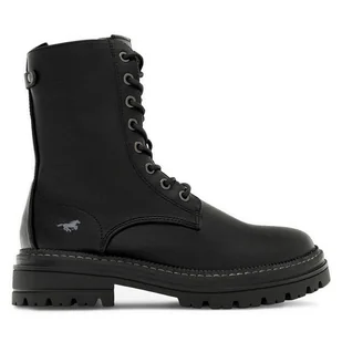 Botki Mustang 1398-507 Czarny - Botki damskie - miniaturka - grafika 1