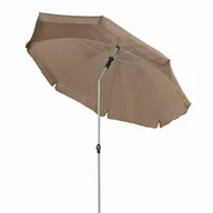 Parasole ogrodowe - Parasol balkonowy tarasowy plażowy Doppler 200 cm łamany, brązowy - miniaturka - grafika 1