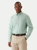 Koszule męskie - Tommy Hilfiger Koszula Solid Heritage MW0MW35774 Zielony Regular Fit - miniaturka - grafika 1