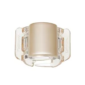 Ozdoby do włosów - Linziclip, Klamra Midi Linen-Perl-Clear - miniaturka - grafika 1