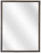 Lustra - Prostokątne lustro w drewnianej ramie szary dąb W6-N44 - miniaturka - grafika 1