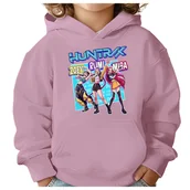 Bluzy dla dziewczynek - BLUZA DZIECIĘCA K-POPOWE ŁOWCZYNIE DEMONÓW HUNTRIX 146-152 Z KAPTUREM - miniaturka - grafika 1