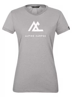 Koszulki sportowe damskie - Salewa Koszulka funkcyjna "Alpine Campus Dry" w kolorze szarym - grafika 1