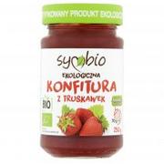 Dżem - Symbio Konfitura z truskawek niskosłodzona BIO 250g - 5903874567943 - miniaturka - grafika 1