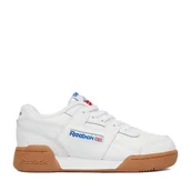 Buty dla dziewczynek - Sneakersy Reebok EO-WORKOUT PLUS 100248882 Biały - miniaturka - grafika 1
