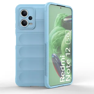 Etui elastyczny pokrowiec do Xiaomi Redmi Note 12 5G / Poco X5 5G Magic Shield Case jasnoniebieski HURTEL - Etui i futerały do telefonów - miniaturka - grafika 1