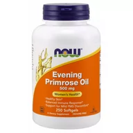 Suplementy naturalne - Now Foods Evening Primrose Oil - Olej z Wiesiołka Dwuletniego z GLA (250 kaps.) - miniaturka - grafika 1