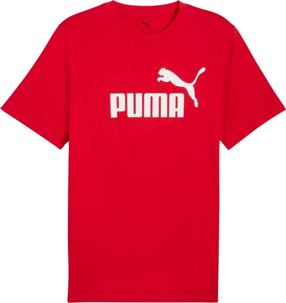 Koszulka męska Puma Ess No.1 Logo Tee czerwona 682532 11 L