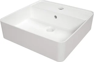 Deante Umywalka Ceramiczna Nablatowa Z Wyspą Na Baterię CGS_6U4B - Umywalki - miniaturka - grafika 1