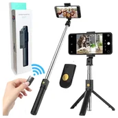 Selfie stick - Kijek do selfie K07 przycisk tripod 0,7m 21PR23 - miniaturka - grafika 1