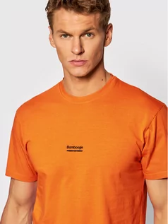 Koszulki męskie - Bomboogie T-Shirt TM 7220 T JORI Pomarańczowy Regular Fit - grafika 1