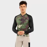 Bluzy na rower - Koszulka kolarska męska SIROKO GM2 Camouflage - miniaturka - grafika 1