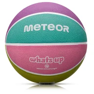 Piłka nożna - Piłka Koszykowa Meteor What's Up 4 Pastelowy - miniaturka - grafika 1