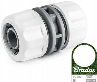 Bradas WL-2112 Złącze repliki 1 do 1 cala, białe, 4 x 2 x 2 cm 5904182442755 - Inne akcesoria do nawadniania - miniaturka - grafika 2