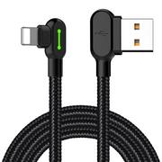 Kable USB - Mcdodo kabel Button (USB - Lightning) (1,8 m) CA-4674 czarny - miniaturka - grafika 1