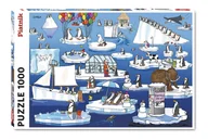 Puzzle - Puzzle 1000 Gunga, Życie Na Antarktyce PIATNIK - miniaturka - grafika 1
