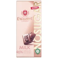 Zdrowa żywność - Taitau Czekolada mleczna 46% kakao, bez dodatku cukru, 100 g - miniaturka - grafika 1