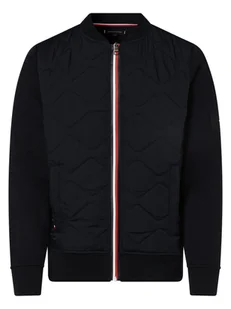 Tommy Hilfiger Męska bluza rozpinana Mężczyźni Bawełna niebieski jednolity, S - Bluzy męskie - miniaturka - grafika 1