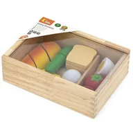 Zabawki AGD - VIGA 44541 Zestwa do krojenia - Śniadanie 3658 - miniaturka - grafika 1