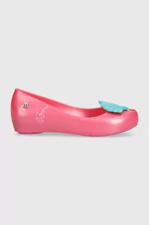 Buty dla dziewczynek - Melissa baleriny dziecięce ULTRAGIRL LITTLE kolor fioletowy - grafika 1