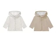Bluzy i sweterki niemowlęce - lupilu® Bluza niemowlęca z biobawełny z kapturem, 2 sztuki (Jasnoszary/ beżowy, 86/92) - miniaturka - grafika 1
