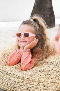 Elle Porte okulary przeciwsłoneczne dziecięce Kiki kolor różowy - Okulary dla dzieci - miniaturka - grafika 1