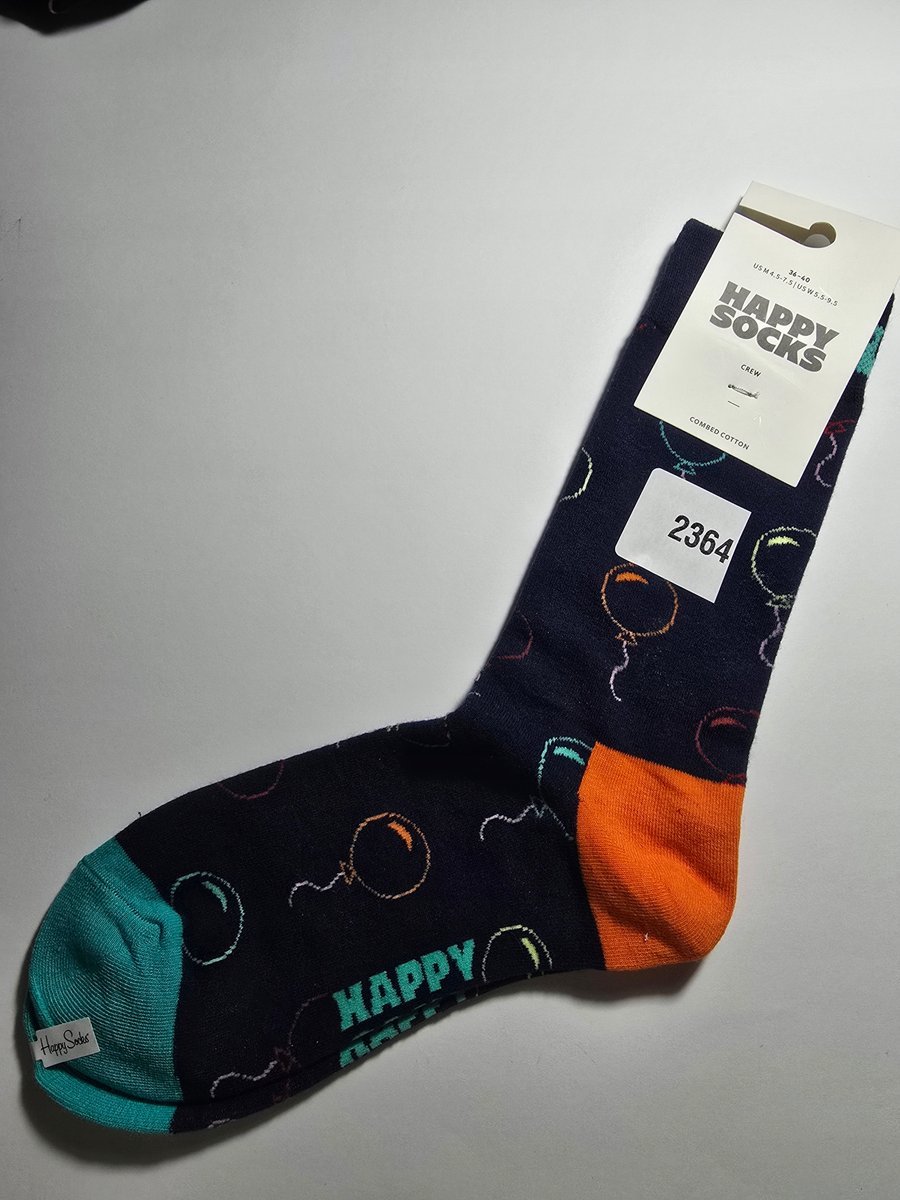 Kolorowe skarpety Happy Socks unisex rozmiar 36-40 (2364)