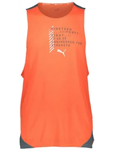 Puma Top funkcyjny "Train Everfresh" w kolorze pomarańczowym - Koszulki sportowe męskie - miniaturka - grafika 1