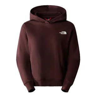 Bluza The North Face Nuptse Face 0A854DI0I1 - brązowa - Bluzy sportowe damskie - miniaturka - grafika 1