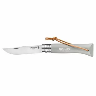 Nóż z rzemykiem Opinel Inox Colorama N°06 - cloud - Noże - miniaturka - grafika 1