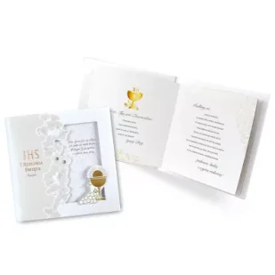 Kukartka, PMB Q-0006 Pamiątka Komunii CN ex 4901 - Pamiątka Pierwszej Komunii Świętej - miniaturka - grafika 4