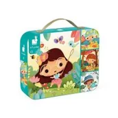 Puzzle - Janod Puzzle progresywne Pory roku 4 układanki 6, 9, 12 i 16 elementów 3 lata +, - miniaturka - grafika 1